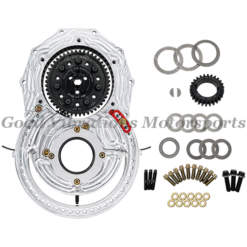 GEAR DRIVE ASSY BILLET BBC w/ 3/8 HEX & CRANK TRIGGER PROVISION