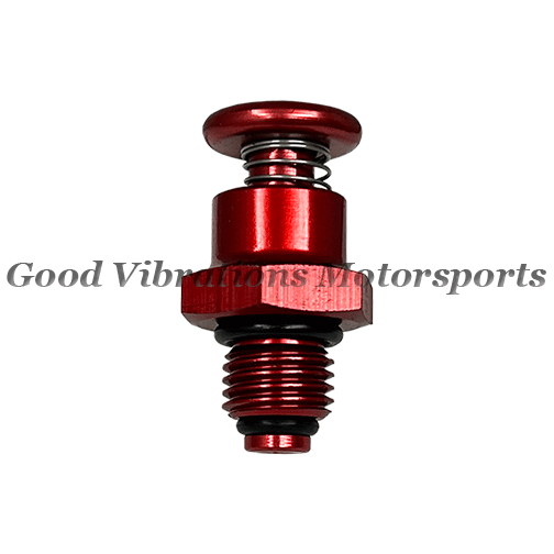 B-5136.R BLOWER PRESSURE RELIEF VALVE 7/16-20 (RED)