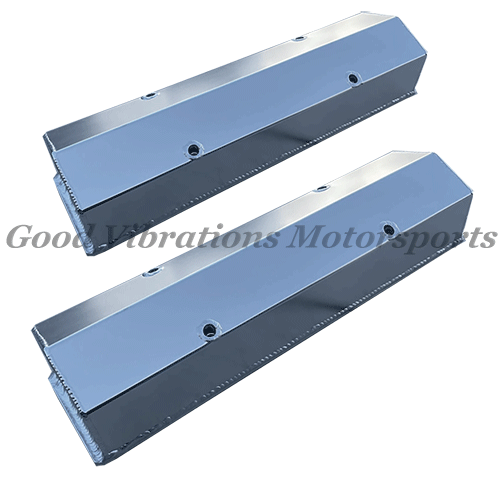 VALVE COVER FABRICATED ALUM SBC 283-350 PRE 1987. INCLUDES HARDWARE pr