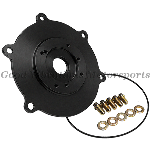 GEAR DRIVE CAM COVER BBC BAE KB TFX (SCALLOPED STYLE) Black