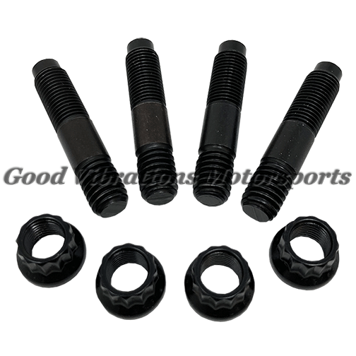 INJECTOR HAT STUD KIT 1.90 w/ 12PT NUTS (BAU)