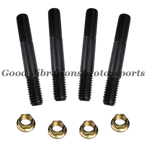 INJECTOR HAT STUD KIT 2.625in w/ JET NUTS  (BIRD w/ 1/4in THICK BLOWER RESTRAINT)
