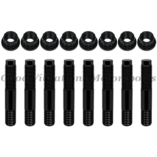 ALUM BLOWER STUD KIT 7/16 X 2.5in w/ 12pt NUTS