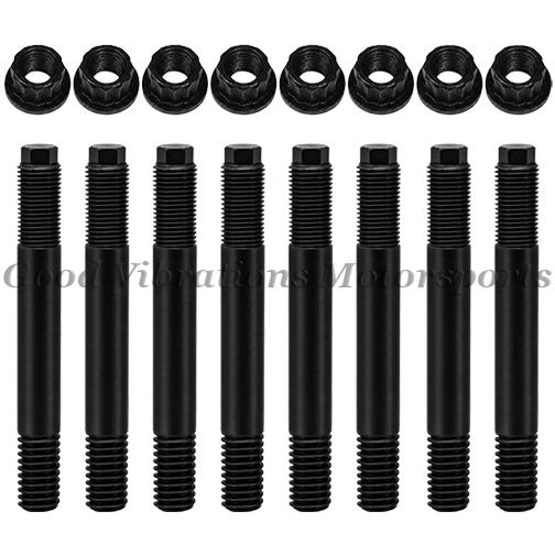 ALUM BLOWER STUD KIT 7/16 X 3.5in w/ 12pt NUTS