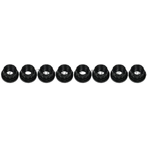 BLOWER STUD NUT 12pt  STEEL 7/16-20 (set of 8)