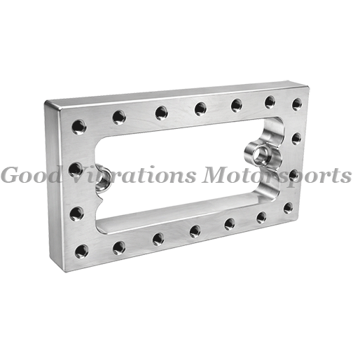 BURST PANEL ADAPTER - SMALL. 10-32 HOLES (WELD or BOLT ON)