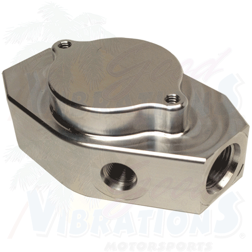 EXTERNAL BILLET THERMOSTAT HOUSING. AN THREADS