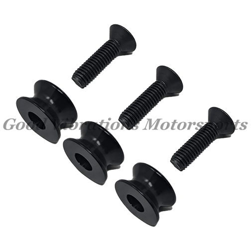 B-5180.B 3 - HOLE BELT GUARD SPACER KIT (.50in) - BLACK