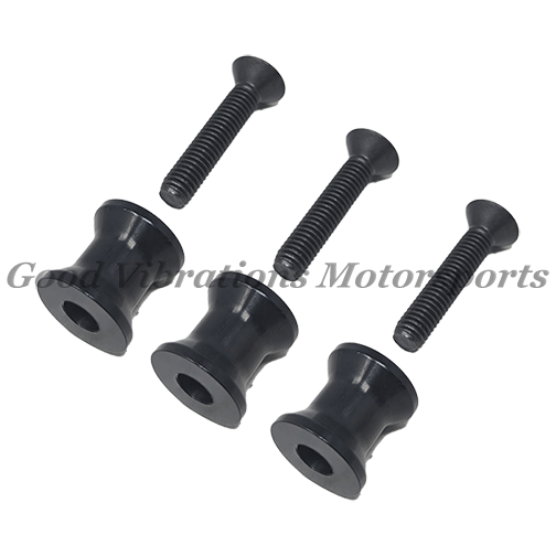 B-5182.B 3 - HOLE BELT GUARD SPACER KIT (1.00in) - BLACK