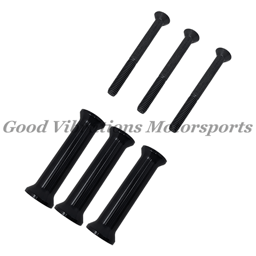 B-5190.B 3 - HOLE BELT GUARD SPACER KIT (3.00in) - BLACK