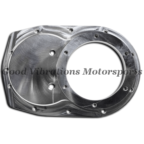 BLOWER FRONT COVER. BILLET - HALF ROUND