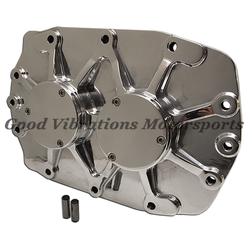 REAR BEARING PLATE ASSY BILLET - ALL SQUARE (Polished)