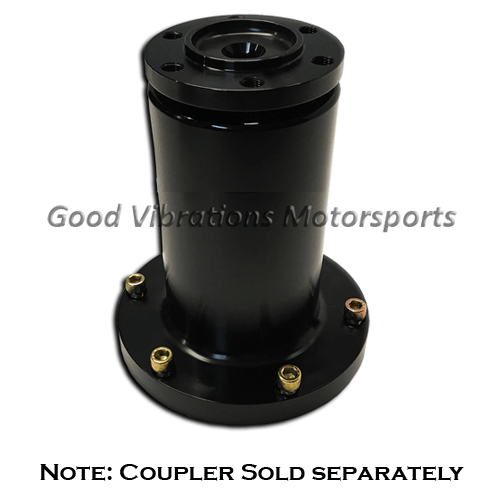 BLOWER SNOUT STREET/STRIP LONG 8.125 L x 3.370 OD  w/ 1.125in SHAFT. INCLUDES ORING & BOLTS - BLACK