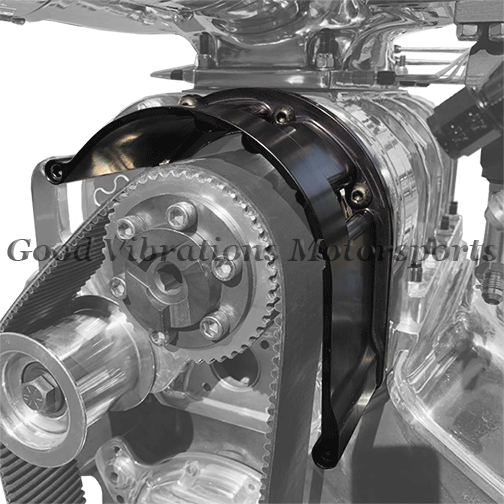 BELT GUARD BILLET HEAVY-DUTY w/o STARTER MOUNT (BLACK)