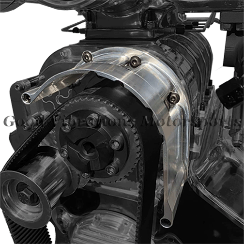 BELT GUARD BILLET HEAVY-DUTY w/o STARTER MOUNT