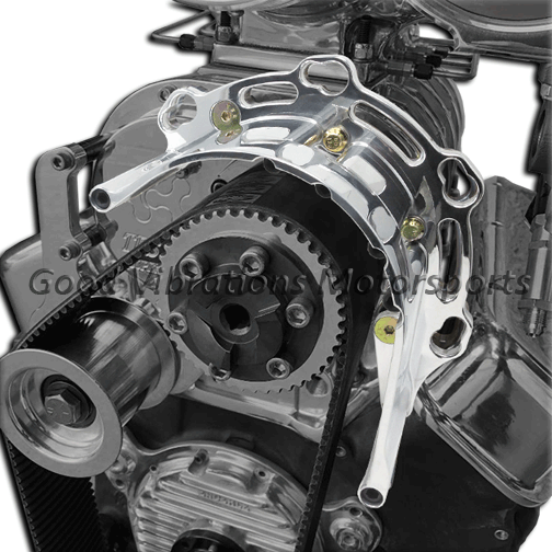BELT GUARD  BILLET HEAVY-DUTY w/ STARTER MOUNT (SHOW-POLISHED)