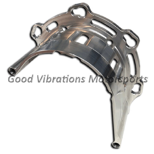 BELT GUARD  BILLET HEAVY-DUTY 3-HOLE ROOTS (SSI-PSI-TBS XR-1 Etc...) w/ STARTER MOUNT