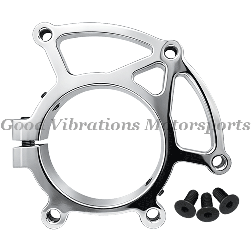 3-HOLE BELT GUARD CLAMP - 3.370in (POLISHED)