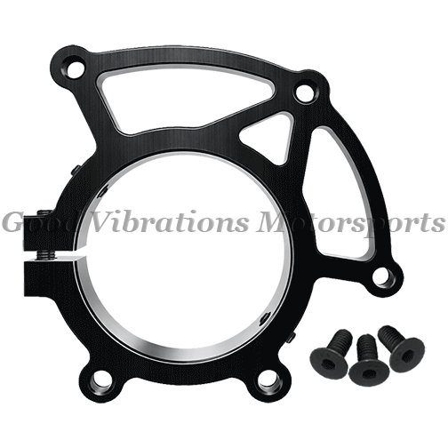 3-HOLE BELT GUARD CLAMP - 3.530in (BLACK)