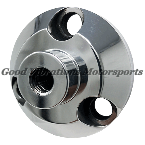 BELTGUARD SIDE SUPPORT 3-HOLE PEDESTAL - POLISHED