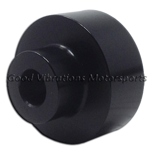 BELTGUARD SIDE SUPPORT 1-HOLE SPACER .500 WIDE - BLACK