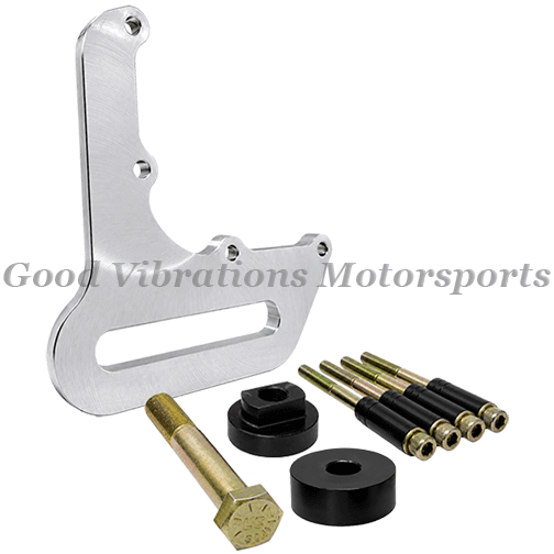 IDLER BRACKET KIT- BLOWER MOUNT w/ EXTRA SPACER - MACHINE FINISH