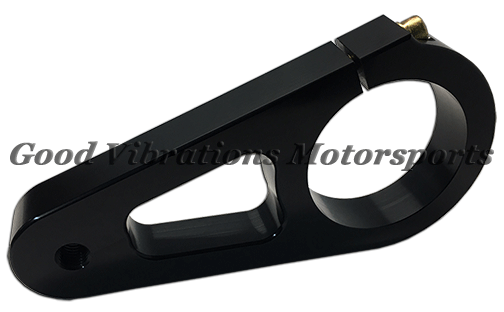 IDLER BRACKET- Fits STREET SNOUT MOUNTED w/ OD of 3.375in - BLACK