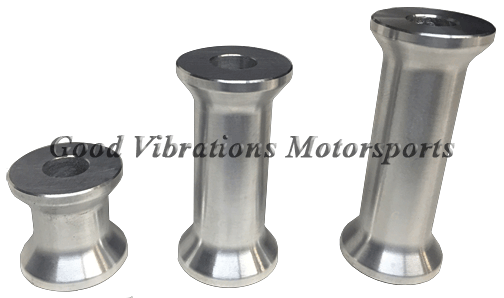 SPACER BILLET ALUM - 3/8 x .50in