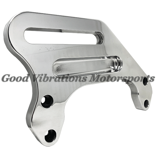 IDLER BRACKET- ENGINE MOUNT SBC - POLISHED