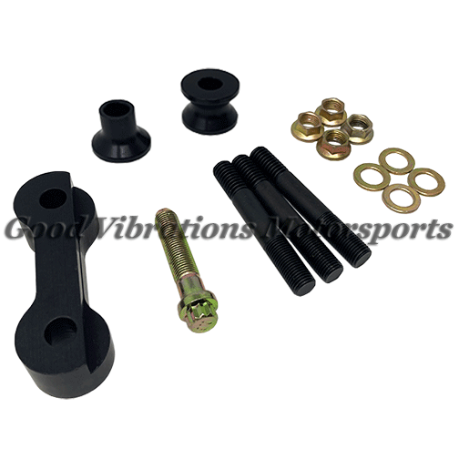 MOUNTING HARDWARE KIT. HEMI ANGLED IDLER BRACKET (BLACK)