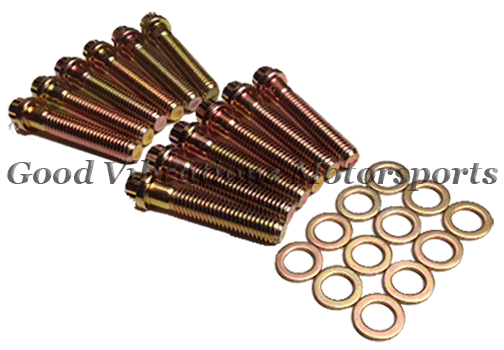 BBC TALL DECK BLOWER MANIFOLD 12pt BOLTS 3/8-16 x 2.00  (12ea)