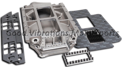 BLOWER MANIFOLD BBC TALL COMP MACHINED FOR BP w/ HARDWARE. TBS
