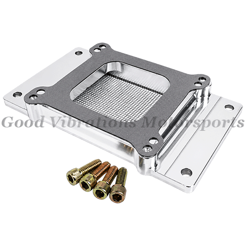 SINGLE CARB BILLET ADAPTER KIT 4.71 (SHOW POLISHED)