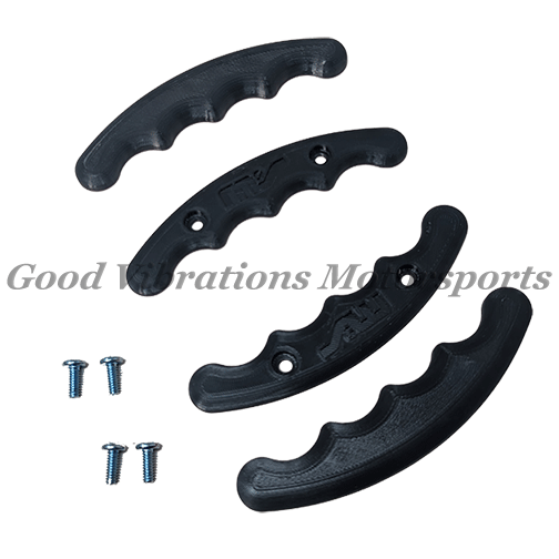 B-FLY STEERING WHEEL GRIPS. S&W - BLACK
