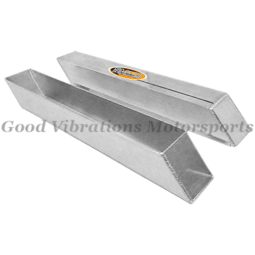 ZOOMIE HEADER COVERS ALUMINUM (pr)
