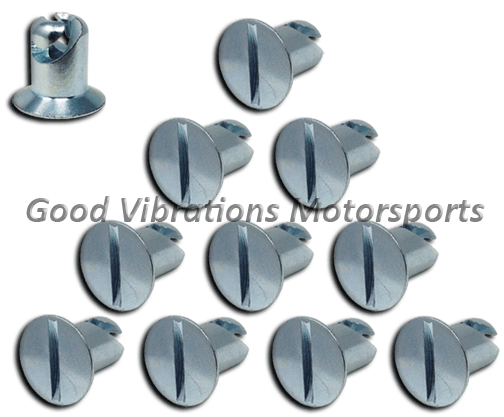 DZUS BUTTON  .550 STEEL (10pk)