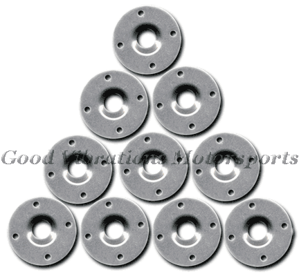 DZUS DOUBLER PLATE - ROUND (10pk)