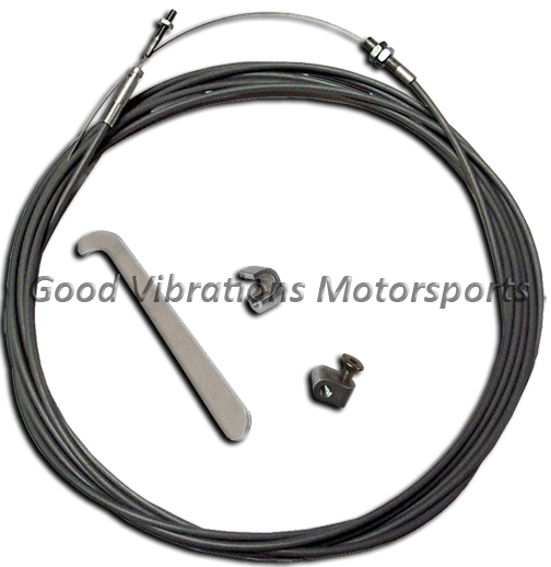 CHUTE CABLE ASSY w/ LEVER & PIVOT