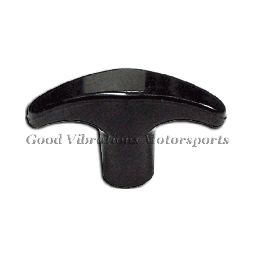 T HANDLE KNOB 1/4-28 BLACK