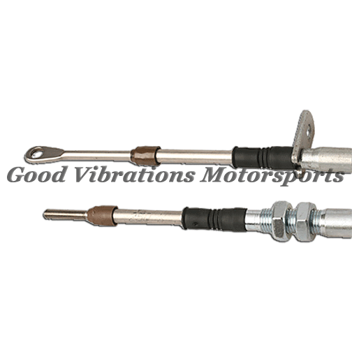 SHIFTER CABLE B&M STYLE w/ EYELET GROOVE TO THREADED 48 x 2.5in