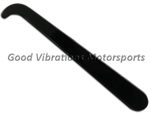 6in CHUTE LEVER BILLET ALUM (Black)