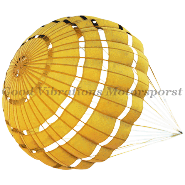 DEIST RING SLOT JET CHUTE CANOPY - NO TOW LINE. INCLUDES 4 CONNECTORS.