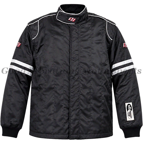 DRIVER JACKET 2 LAYER BLACK sfi 3.2A/5 MEDIUM