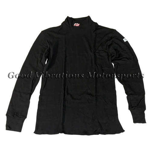 UNDERWEAR SHIRT NOMEX - MEDIUM sfi 3.3 - BLACK