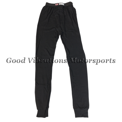 UNDERWEAR PANTS NOMEX - MEDIUM sfi 3.3 - BLACK
