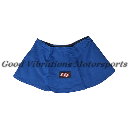 RACING HELMET SKIRT- FIRE RESISTANT Blue