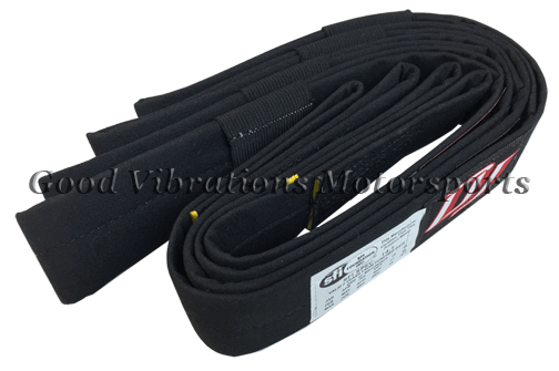 BLOWER RESTRAINT ADJUSTABLE BLACK STRAPS (4ea) sfi 14.1 ___/___    ___