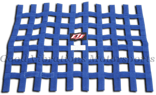 WINDOW NET RECTANGULAR 18x24 non-sfi  BLUE (Special Price !)
