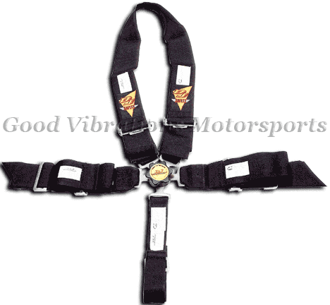 5PT CAM HARNESS 3in W/A LAP. LOOP SHLDR. w/ BLACK NOMEX FIRE RETARDANT COVER sfi 16.1 EXP:  ___/___    ___