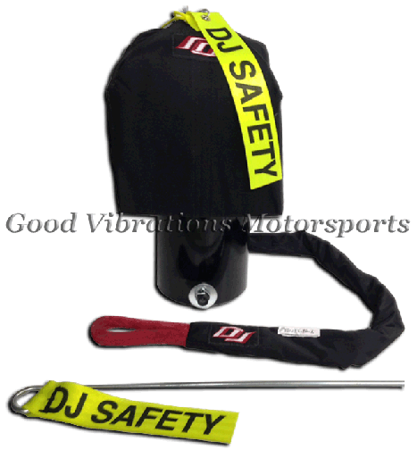 CHUTE SUPER QUAD 12ft (S/G - S/C-  ET) w/ LAUNCHER BLACK